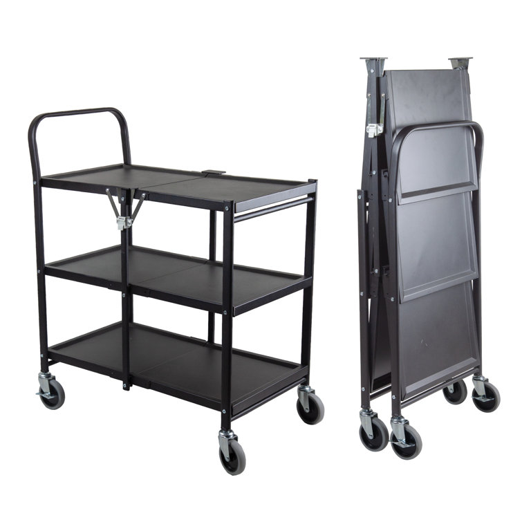 Rod Desyne 37'' H x 29'' W Utility Cart with Wheels Wayfair Canada